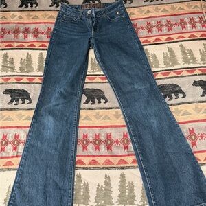 Grane Women's Flare Blue Jeans 5 Long